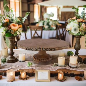 Soporte de pastel de mesa de alta calidad estándar de Venta caliente para decoraciones de boda y fiesta de Navidad - Product Image 4