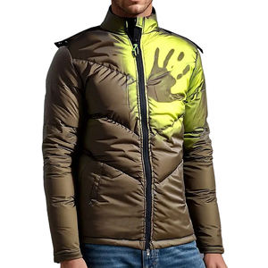 Chaqueta de Invierno de Alta Calidad con Cambio de Color Sensible al Calor, con Capucha, Corte Ajustado, Impermeable, con Logotipo Frontal y Sensor de Temperatura - Product Image 4