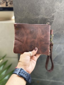 Hair-On cuir de vachette pochette broderie été Laser gravure bracelet gland élégant concepteur Western Offre Spéciale fermeture éclair luxe - Product Image 5