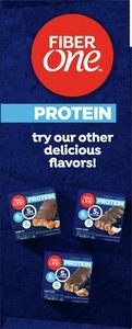 Fiber One Chewy Protein <b>Bars</b>, Caramel Nut, Protein <b>Snacks</b>, 10 ct - Product Image 3