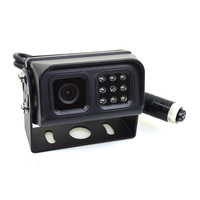 Cámara de Visión Trasera y Lateral AHD 1080P/720P IP68 Impermeable con Visión Nocturna para Camión