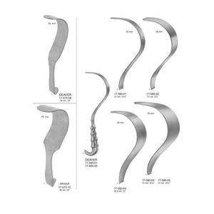 Retractor Deaver Sklar con Mango de Acero Inoxidable, Hoja de 31 cm y 75 mm, Varios Tamaños, Certificado CE, Garantía de 5 Años - Product Image 6