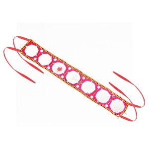 Cinturón tribal | Boho Vintage Banjara Danza del vientre Traje de cadera Cinturón Kutch Bordado Tribal Espejo Trabajo Kamarbandh Cinturón tribal - Product Image 4