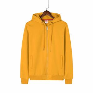 Personalizado forrado Otoño Invierno felpa polar con capucha cremallera cárdigan sudaderas con capucha - Product Image 1