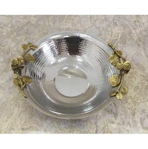 Expensive Design Aluminum Serving <b>Bowl</b> Golden Fruit Shape Serving <b>Bowl</b> for Home Tabletop <b>Dessert</b> Server <b>Bowls</b> - Product Image 6