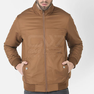 Style personnalisé et logo sur les hommes blouson d'aviateur de haute qualité grande taille blouson d'aviateur décontracté pour hommes - Product Image 1