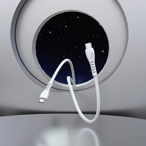 PD 60W 20CM Câble C à C CB-330CC Charge rapide Tissage en cuivre pur pour appareils USB 3A et 6A Boîte incluse - Product Image 5