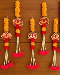 New Arrival Artificial Lotus Jasmine Flower Garland <b>for</b> Wedding Stage Decoration Housewarming <b>Wreaths</b> String Wall Decor <b>Door</b> - Product Image 1