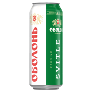 Cerveza Lager Obolon Svitle Estilo Champagne Pasteurizada, Botella PET de 1.1L, 4.5% ABV, Ucrania - Product Image 3