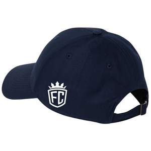 Fundamental Cap <b>Navy</b> Classic Adjustable Sports Baseball <b>Hat</b> Premium Fit Designed for Gym Workouts and Everyday Wear - Product Image 2