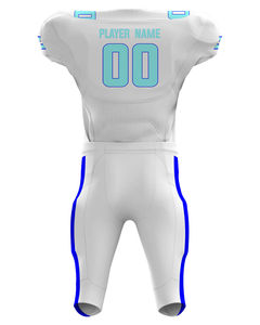 Uniforme de Fútbol Americano Corto Transpirable de Primera Calidad, Color Personalizado, 100% Poliéster, para Todas las Temporadas, Venta al por Mayor, Personalizado - Product Image 6