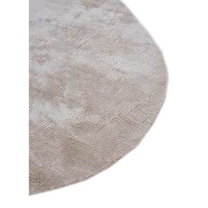 พรมขนสัตว์ผสมวิสโคสสีน้ำตาลเบจ Cera รุ่น Tnq-1317 สำหรับใช้ในบ้าน - พรมรูปสี่เหลี่ยมผืนผ้าลายเชฟรอนเนื้อนุ่ม สำหรับห้องนั่งเล่น ห้องนอน และทางเดิน - Product Image 4