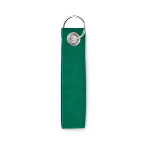 Porte-clés et mousqueton promotionnels en feutre RPET écologique SUORA - Product Image 5