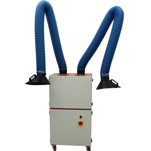 VENTAS CALIENTES: Purificador de Humo y Polvo de Soldadura Móvil, Extractor de Humos de Soldadura de Doble Brazo, 220V 2.2KW - Product Image 1