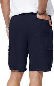 Pantalones Cortos Deportivos de Felpa de Algodón para Hombre de Primera Calidad 2026, 100% Felpa de Algodón/Pantalones Cortos Deportivos de Felpa, Pantalones Cortos de Felpa Personalizados - Product Image 3