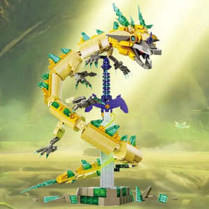 Pour Lego MOC pour la série Château de Zelda, DIY pe De Lgende avec Dragon, blocs de construction en plastique et ensembles - Product Image 2