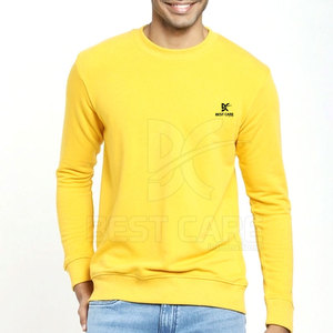 Sudadera de Hombre, 530g, Poliéster/Algodón, Transpirable, Cuello Redondo, Diseño de Alta Calidad, Bordado Personalizado, Invierno, Color Sólido - Product Image 1