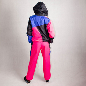 Conjunto Deportivo de 2 Piezas para Mujer, Chaqueta Cortavientos Ligera de Nailon para Invierno, Logotipo Personalizado, Impermeable, Ecológico, Transpirable, para Exteriores - Product Image 2