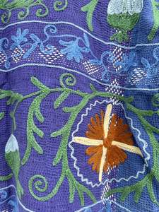 Nueva chaqueta Kantha bordada Suzani hecha a mano para mujer, Chaqueta corta Suzani, Blazers de tamaño libre, Chaqueta corta acolchada, regalo para ella - Product Image 4