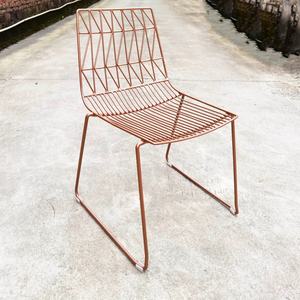 Vinahardware Table de cuisine rectangulaire moderne en bois avec cadre en fer pour l'école Villa Pub Dining Home Bar Outdoor Restaurant Use - Product Image 6