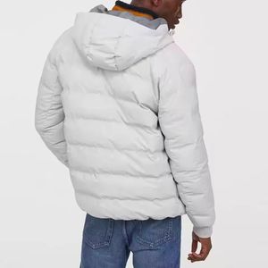 Veste matelassée légère et respirante à séchage rapide pour homme Manteau d'hiver chaud et gonflé pour le ski, la randonnée et le voyage Logo avant - Product Image 5