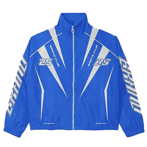 Venta al por mayor chaqueta personalizada sudaderas con capucha y conjuntos Jogger Nylon reflectante Tech Training & jogging Wear chándal cortavientos para hombre - Product Image 3