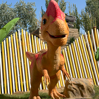 Modèle animatronique de dinosaure électrique simulé pour parc d'aventure, utilisation en intérieur/extérieur, école, garderie, centre commercial, aéroport, en métal, certifié CE