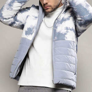 Veste matelassée à bulles pour homme, vêtements d'hiver isolés, conçue pour les conditions extérieures, avec rembourrage matelassé et coupe décontractée - Product Image 3