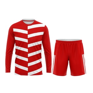 Impreso personalizado fútbol Kit Mens Teamwear Jerseys y pantalones cortos OEM ODM uniformes a granel al por mayor transpirable secado rápido uniforme de entrenamiento - Product Image 3