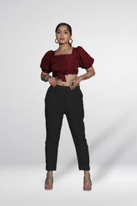 Pantalon blanc à taille élastique pour femmes, élégant, décontracté, pour l'été, tissu doux, coupe confortable, tendance, tenue de tous les jours pour filles - Product Image 3