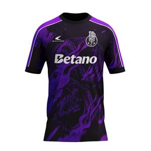 Tenues de football pour hommes en sublimation, haute qualité, impression numérique personnalisée, maillots de football respirants avec numéro de joueur, logo d'équipe - Product Image 6