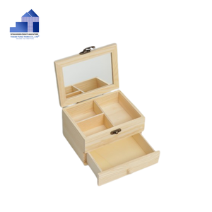 Boîte à bijoux en bois de luxe de vente chaude style moderne de luxe sain et durable de l'usine vietnamienne pour les pièces décoratives - Product Image 1