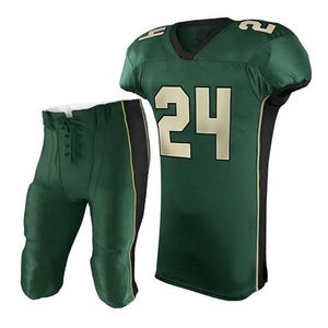 <b>Best</b> American <b>Football</b> Uniform Set for Youth Boys High Quality Customizable Short Sleeves Sports Wear Breathable Stitched - Product Image 2