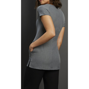 Uniforme de Salón de Belleza y Spa, Transpirable, Impermeable, de Poliéster, Estilo Envolvente, Ropa de Trabajo para Mujer - Product Image 3
