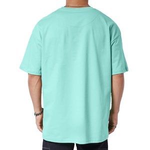 Couleur claire nouveau design hommes mode t-shirts Logo personnalisé haute qualité 260 GSM poids léger 100% coton t-shirts décontractés pour hommes - Product Image 5