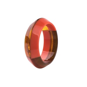 Brazalete de resina hecho a mano para mujeres y niñas, joyería de calidad estándar, color verde claro - Product Image 5