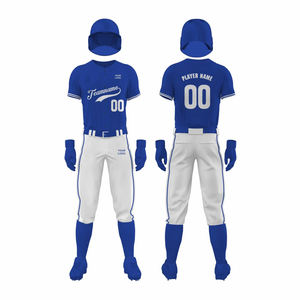 Pedido a granel Conjuntos de uniformes de béisbol para hombres Colores personalizados Estilos y tamaños disponibles en hombres Uniforme de béisbol con etiqueta privada - Product Image 4