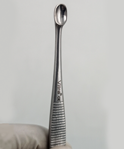 Curetas óseas y cucharas óseas Volkmann, cortadores de tejido óseo de doble punta, instrumentos ortopédicos de acero inoxidable, instrumentos quirúrgicos - Product Image 4