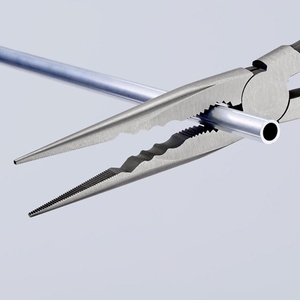 Alicates de montaje KNIPEX de 280 mm de largo, pulidos, con punta recta y abrazaderas recubiertas de plástico - Product Image 5