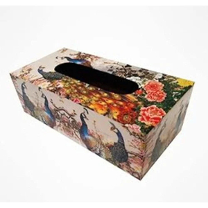 Caja de pañuelos de madera de lujo-Organizador duradero hecho a mano para el hogar y la Oficina - Product Image 1