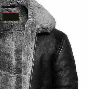 เสื้อแจ็คเก็ตหนังคลาสสิกสำหรับผู้ชายที่ต้องการทั้งความอบอุ่นและสไตล์ในรูปแบบแจ็คเก็ตฤดูหนาว - Product Image 3