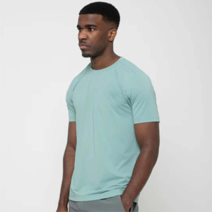Camiseta de Lona de Algodón Lisa con Logotipo Frontal, Unisex, Calidad Premium, Suave, Transpirable, Antiarrugas, para Uso Diario, Venta al Por Mayor - Product Image 3