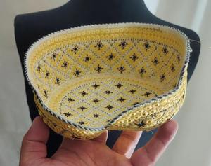 Chapeau traditionnel afghan vintage pour homme, en dentelle formelle, fait à la main, ethnique, pashtun, culturel, brodé, couvre-chef islamique, 100% coton - Product Image 6