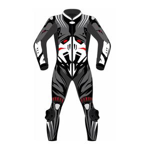 Combinaison de course en cuir respirante personnalisée pour moto, haut de gamme, coupe-vent, imperméable, vêtements de course automobile, imprimé - Product Image 5