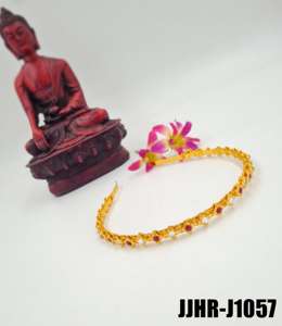 Chic mode bandeau de cheveux bijoux pour femmes mariée mariage fête Festival concepteur fait à la main ethnique fournisseur en gros - Product Image 2