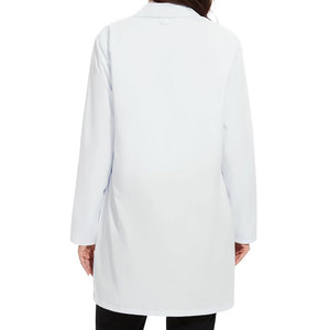 Unisex Hospital Lab <b>Coat</b> Breathable Cotton Fabric Durable <b>Stitching</b> Needle Detection Seamless Fusing Customized - Product Image 3