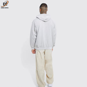 เสื้อฮู้ดกันหนาวแห้งเร็วสำหรับผู้ชายมาใหม่ชุดใส่กลางแจ้งแห้งเร็วพิมพ์ลายสีพื้น - Product Image 4