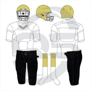 Uniformes de fútbol americano Tela de 4 vías de alta calidad Ajuste regular y fácil de usar Manga corta Transpirable Características Conjuntos superiores - Product Image 2