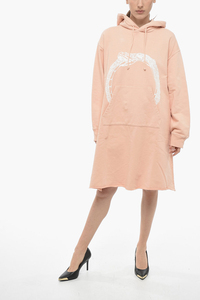 Sudaderas con Capucha Estampadas Extra Grandes de Alta Calidad con Logotipo Personalizado para Mujer, Sudadera Transpirable de Algodón de Talla Grande para Mujer - Product Image 5