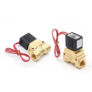 Fabrika maliyeti 3/4 inç hidrolik solenoid vana 12v 1 inç selenoid vana su solenoidi